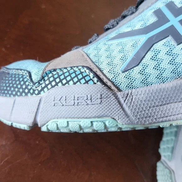 Kuru Quamtum Womens Gray Glacial Blue Shoes Size 7.5 - Picture 9 of 13